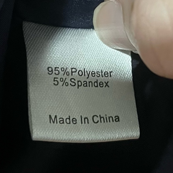 TUCKERNUCK Midnight Blue Suede Clifton Dress - Size Medium - Picture 9 of 9